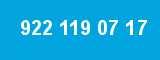 922 119 07 17 922 119 07 17